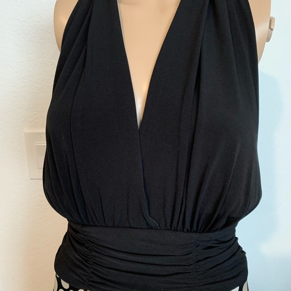 (Connected apparel) Woman’s dress with satin Skirt and a stretch on top - Picture 8 of 16